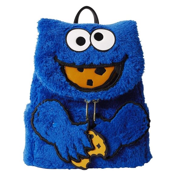 NWT Loungefly Sesame Street Cookie Monster Backpack main image 7